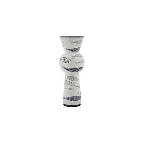 VASE FISH TALL CM Ø 14X38,5