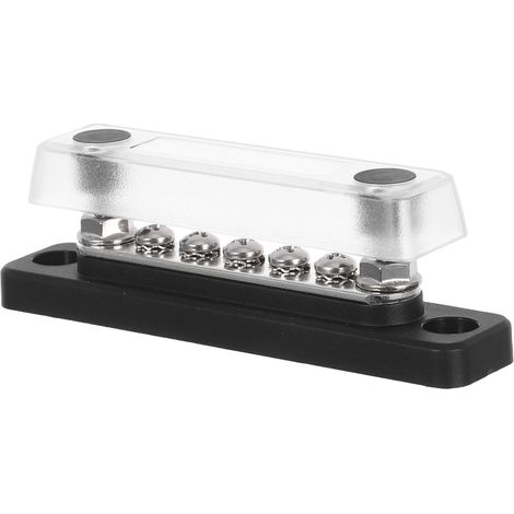 Bornier De Distribution Énergie Voies Pour Batterie Bornier Pour Câblage Automobile Énergie Solaire Noir (1/5)