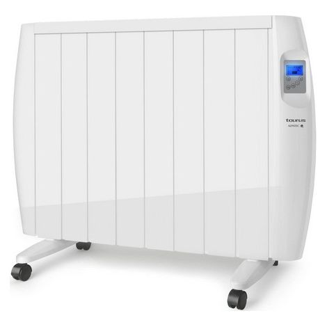 Radiateur à inertie sèche 1500W – Écran LCD rétroéclairé – Thermostat électronique 5-35°C – Protection anti-surchauffe – Pour espaces jusqu'à 15m² – Taurus - Alpatec (1/5)