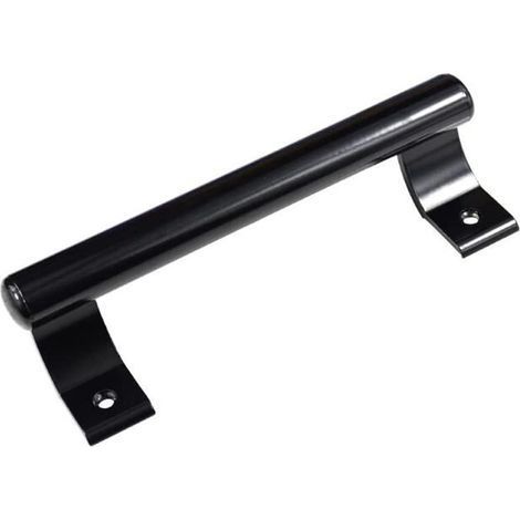 200 mm Schiebetürgriff aus Aluminiumlegierung, Balkontürgriff, Glastürgriff, Badezimmerschranktürgriff, Lagerhallentürgriff, moderner Metalltürgriff (schwarz) (1/5)