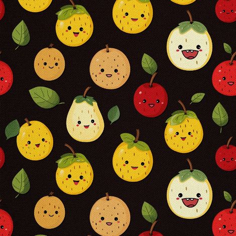 Tela decorativa para exteriores Oxford - Motivo frutal  DX6776 (1/5)