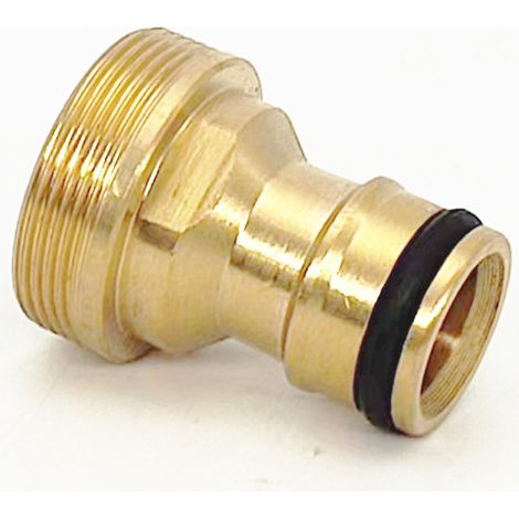 Kupferfitting, Spülbeckenfitting, Außengewinde, Innengewinde, Schnellanschluss für Wasserhahn an Wasserleitung (1/4)
