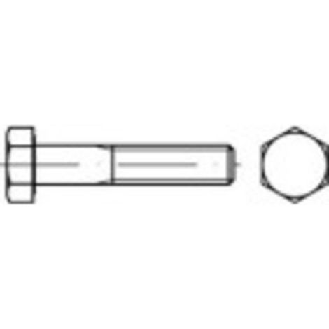 [NEUWERTIG] B-Ware Toolcraft Sechskantschraube M10 100mm Edelstahl A2 50 Stück DIN 931 Schraube