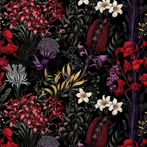 Tela decorativa para exteriores Oxford - Motiv Blumen I DX5155 (1/5)