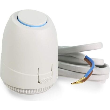 Center Shaft Valve Manifold, Thermostatic Valves, Normally Open (24V, 2-Wire, White) (1/5)