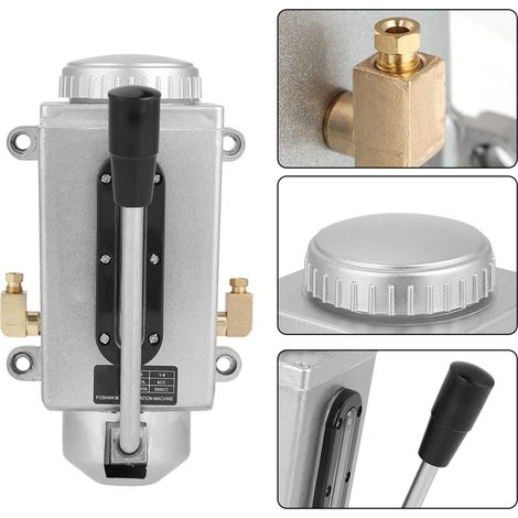 Y-8 Handschmierpumpe, doppelter Y-8 4 mm Auslass (1/5)