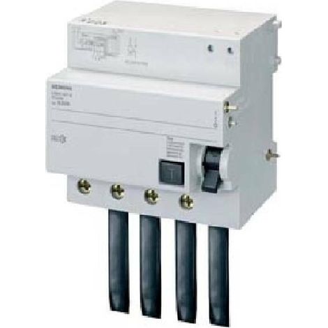 Bloqueo diferencial Siemens 4P 100A 300mA AC tipo 5 módulos para 5SP4 5SM26470