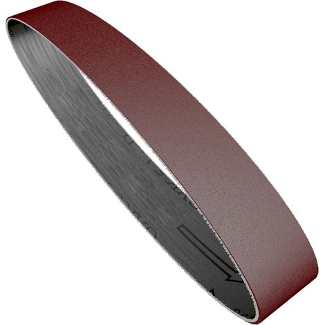 Paquete de 10 bandas abrasivas con granos de 60 a 1000 para lijar y pulir, compatibles con amoladoras angulares.