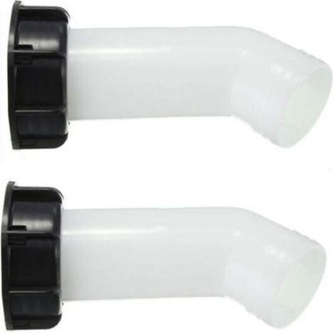 Connettore S60X6 per serbatoio acqua 1000L - prolunga diametro 40 mm