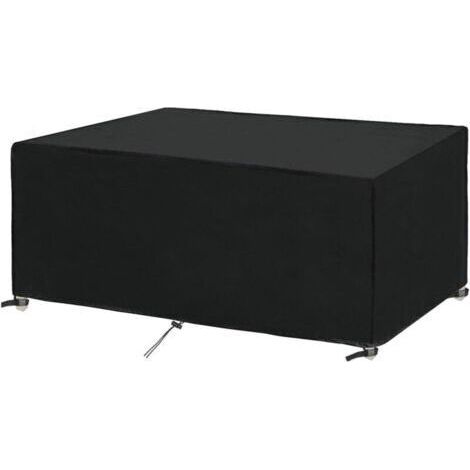 Gartenmöbelabdeckung 200x100x75cm Schutzhülle für Gartentische und Gartenmöbel - Wasserdicht, winddicht, UV-beständig, kältebeständig, Möbelabdeckung aus Oxford-Gewebe (200x100x75cm)