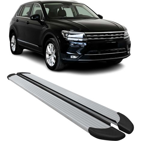 Marchepieds Latéraux pour VW Tiguan Allspace 2016-2023 Aluminium Argent 2Pcs (1/5)