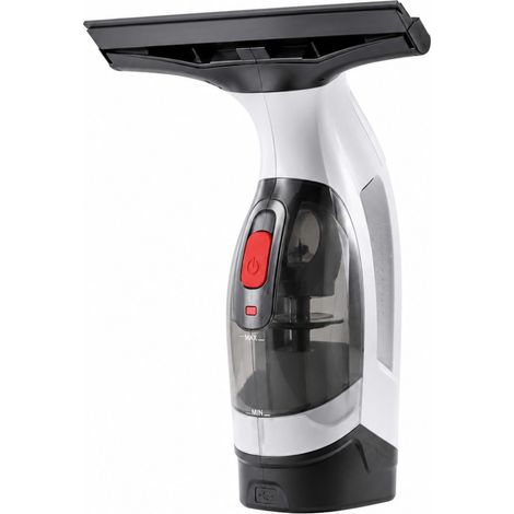 Nettoyeur de Vitres Sans Fil Batterie Lithium Réservoir 150 ml 30 min Lave Aspire Sèche Raclette 280 mm Rechargeable IPX4 Itools (1/3)