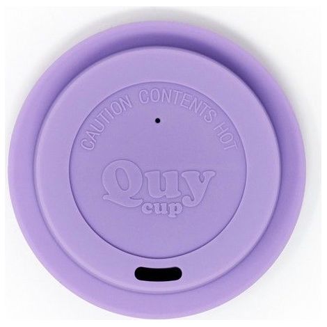 Coperchio in silicone per Tazza Espresso 90 ml Viola QUY CUP