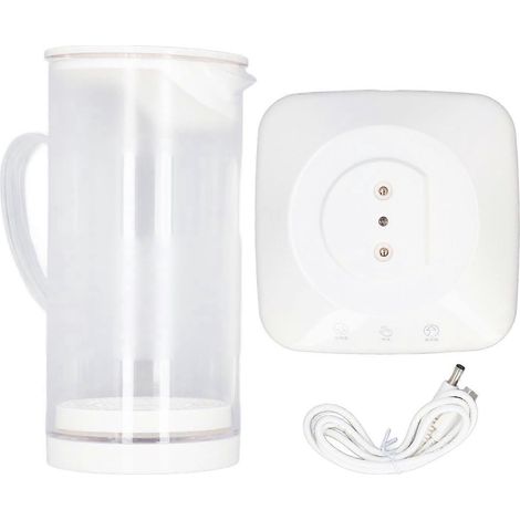 Bouteille d'eau hydrogénée de 1200 ml, générateur d'hydrogène SPE-PEM alimenté par USB avec une teneur en hydrogène électrolytique de 1600 ppb (1/4)