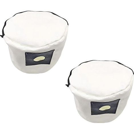 Lot de 2 sacs à poussière pour aspirateur Henry Hetty Hoover - Accessoires - Sacs poubelle avec fermeture éclair - Pièces de rechange en non-tissé (1/5)