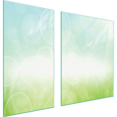 PIASTRA PROTETTIVA IN VETRO PER STUFA 90x52 DAISY (1/5)