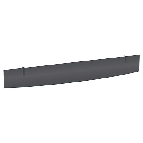Voile de fond L 180 à 200 cm anthracite Exprim - Maxiburo
