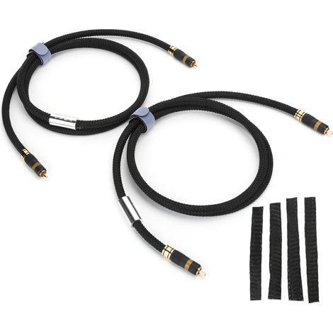 RCA HiFi-Audiokabel 1,5 m A202R 5N Silber Kupfer High Fidelity (1/5)