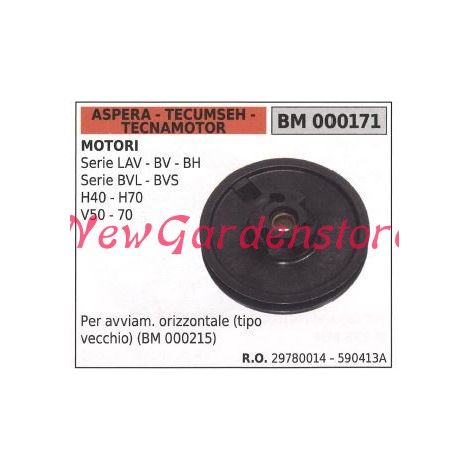Puleggia messa in moto ASPERA motore tagliaerba tosaerba serie LAV BV BH 000171