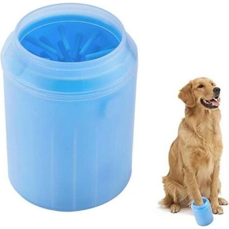 Nettoyeur Pattes pour Chien, XU,Transportable Patte Chien,Nettoyeur Chien,Portable Nettoyage de Laveur Animaux,Brosses Silicone Souple Gobelet - (1/4)
