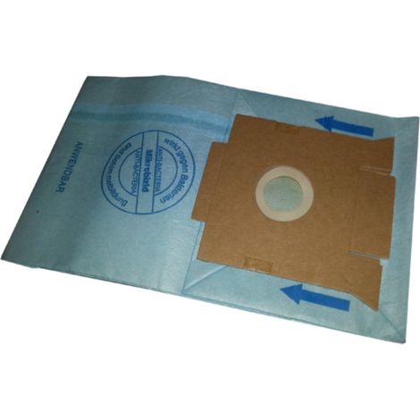 Bolsas aspirador Rowenta Ambia ZR-470 (5 uds.). Carton 99x102 mm. Boca 35 mm