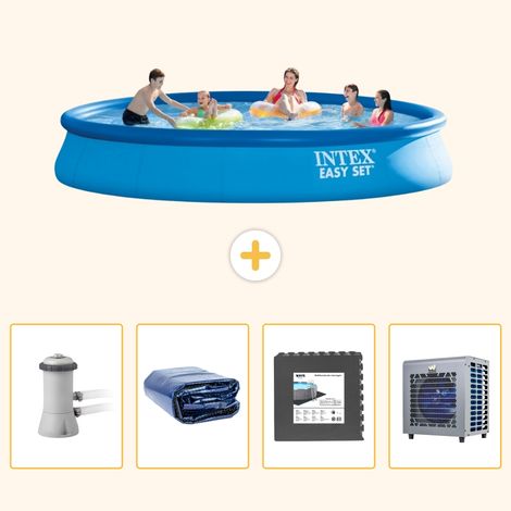 Intex Piscine Easy Set Ronde - 457x84 cm - 5-pièces S190 (1/5)
