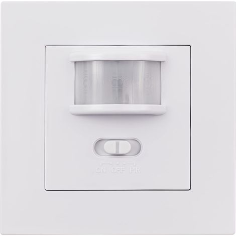 Rilevatore di movimento a incasso 2 fili 160° LED adatto (1/3)