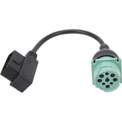 Câble adaptateur de diagnostic OBD2 16 broches vers 8 broches/9 pour camions lourds Mack