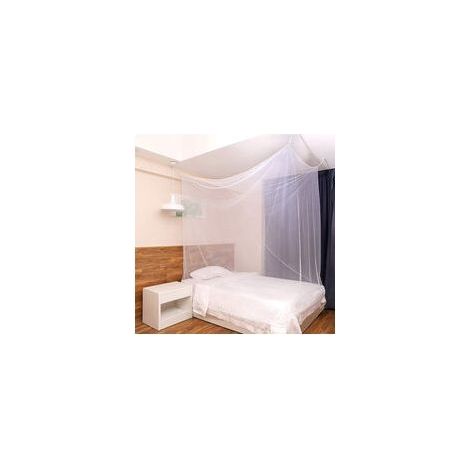 Moustiquaire pour Lits Simples/Doubles, 220x100x200cm (1/5)