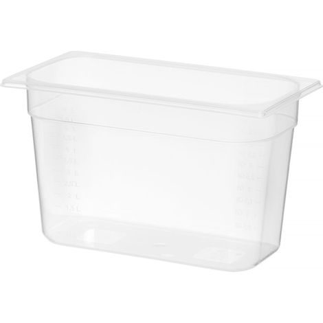 Cateringbehälter aus Polypropylen GN 1/3 Höhe 100 mm - Hendi 880227 (1/5)