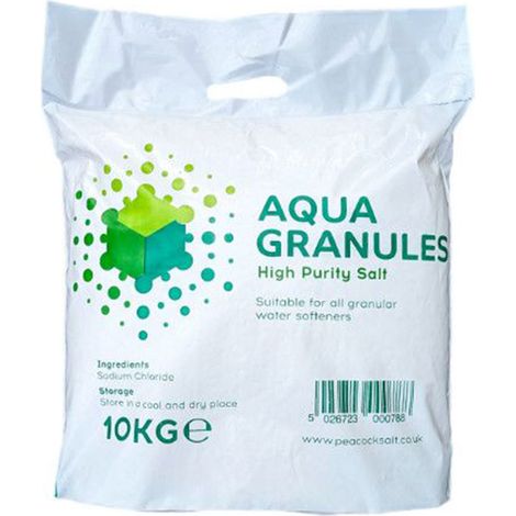 Rs Pro – Gros sel pour adoucisseur d'eau 10 kg – Taille des particules 2-6mm – BS EN 973:2009 – Accrédité ISO 9001:2008