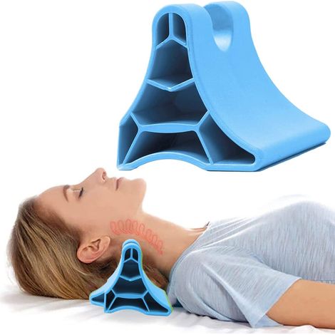 Masajeador de cuello y hombros Masajeador de cuello Masajeador de cuello Masajeador de garganta Alivio del cuello Masajeador linfático de cuello portátil Máquina linfática de cuello con masaje (1/5)
