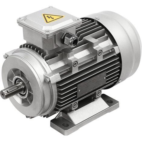 Moteur électrique 1,5 kW, 3 phrases, 1405 tr/min, moteur triphasé avec bobine en cuivre pur, autoportant, moteur électrique triphasé (380 V, 50 Hz) (1/5)