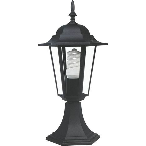 Aplique de Pared de Exterior  Aluminio  Negro  43x18cm  IP44  1 Bombilla No Incluida  Astrid SpazioLuzio  Jardín  Fachada  Terraza - ORION91oficial® (1/2)