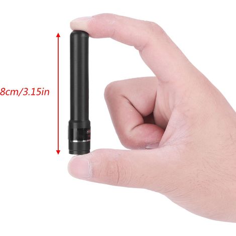 Antenne Double Bande 144/430MHz SMA Mâle Haute Puissance pour Radio Amateur