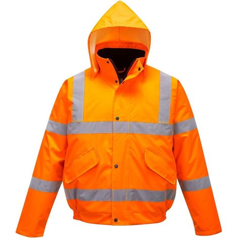 Bomber Alta Visibilita' Arancione Arancio M