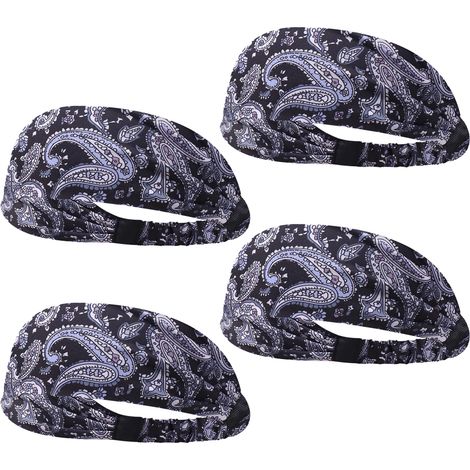 Bandeau Large Pour Femme - Accessoire Cheveux Extensible Anti-Glisse - Pour Sport Yoga Et Nuit - Lot De 1 (1/5)