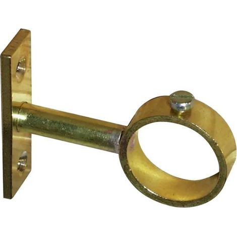 SUPPORTO PER TUBO ARMADIO TONDO IN OTTONE 20MM - DUVAL - 52-0933-1206