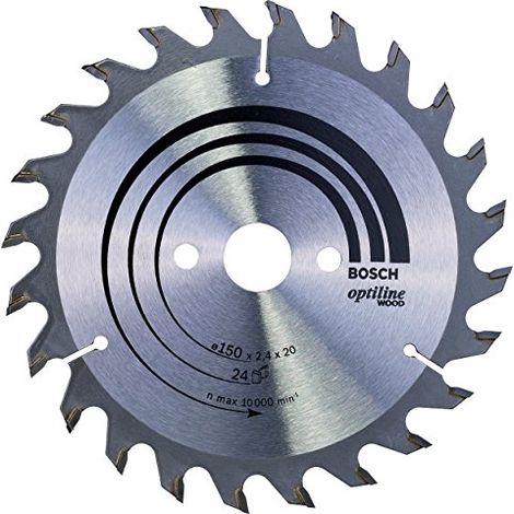 Bosch Optiline Wood Lama per sega circolare 150x20 mm per legno (1/3)