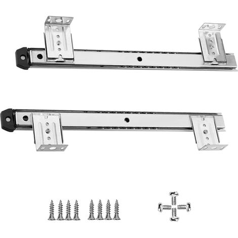 Guides de plateau clavier polyvalents, glissières à roulement billes (1/5)