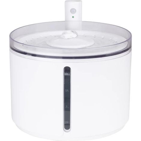 District 70 - FLOW Wireless Fountaine, White - Motion sensor activated 2,2liter