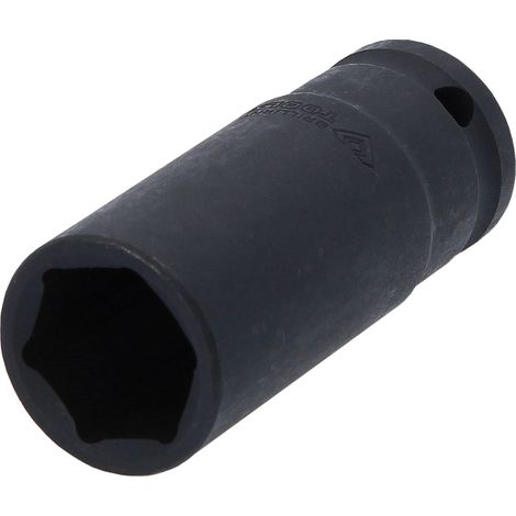 BRILLIANT  TOOLS  1/2"  Vaso  de  impacto  hexagonal  22  mm  de  largo  -  BT022664 (1/3)