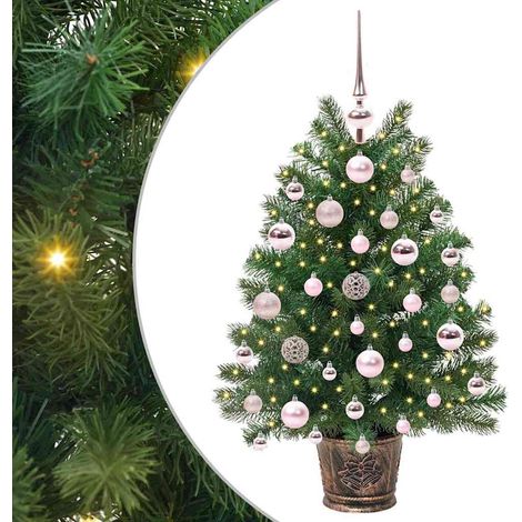 Árbol de Navidad artificial Verde 75 cm PE y PVC vidaXL