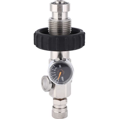 Connecteur Rapide CO2 Inflatable en Cuivre avec Poignée Plastique pour Système de Gonflage Haute Qualité (1/5)