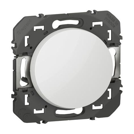 Legrand – Poussoir inverseur Dooxie 73mm – Blanc – Tension 250V – Courant 6A – Coque de protection chantier incluse (1/10)