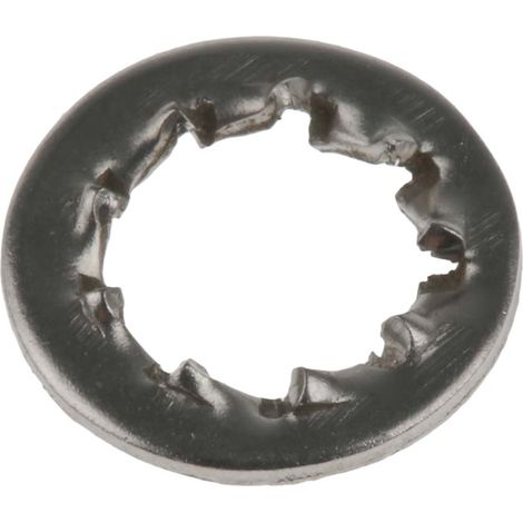 Rondelle antivibration à dents internes, pour vis M6, Acier Inoxydable A4 316 ( Prix pour Sachet de 100 )