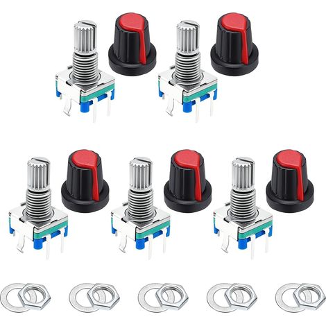5er-Pack EC11 Drehgeber-Codeschalter für DIY-Audiosteuerung (1/5)