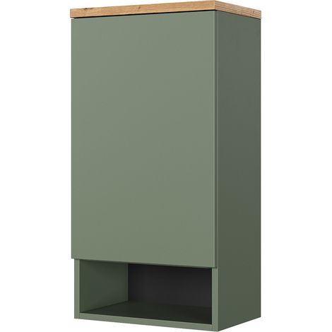 Armoire murale Eden, Vert/Artisan, 40x77.5cm, Vicco