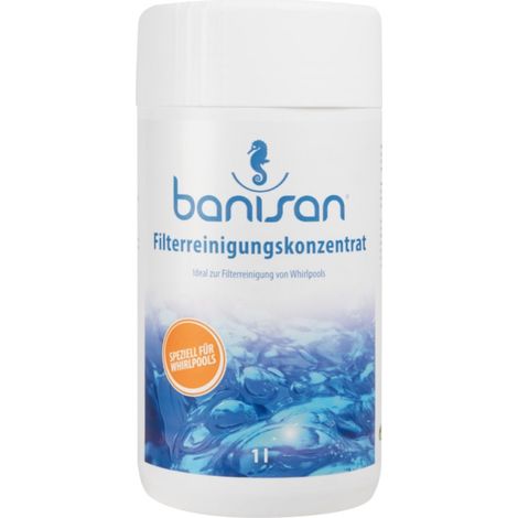 Banisan Filterreinigungskonzentrat 1 L Filterreinigung für Whirlpools 1000 ml