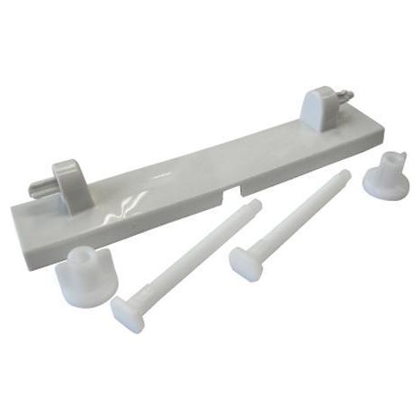 WOLFPACK LINEA PROFESIONAL 4042044 Juego Accesorios para tapa WC, Cranberry